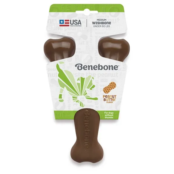 1ea Benebeone Medium Peanut Wishbone - Treats